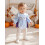 (6-12 Months, Purple) Ολόσωμη φόρμα Halloween ριγέ σχέδιο 6