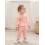 (3-4 Years, Pink) Conjunto de otoño 2 piezas. 6