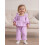 (3-4 Years, Purple) Conjunto de otoño 2 piezas. 6