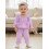 (2-3 Years, Purple) Conjunto de otoño 2 piezas. 4