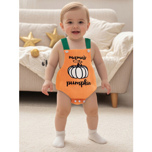 (6-12 Months, Orange) Μωρουδιακό Φόρμα, Αμάνικο και Αγοριών 2