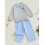(2-3 Years, Gray) Ensemble 2 pièces Noël brodé. 4