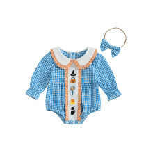 (3-6 Months, Blue) Ensemble Halloween bébé Vêtements nouveau-né.