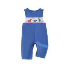 (12-18 Months, Blue) Salopetă din bumbac pentru nou-născuți.