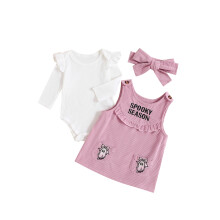 (6-12 Months, Pink) Kislány halloweeni jelmez, darabos szett