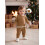(3-6 Months, Brown) Ολόσωμη φόρμα Ημέρα φερμουάρ, καπέλο. 5