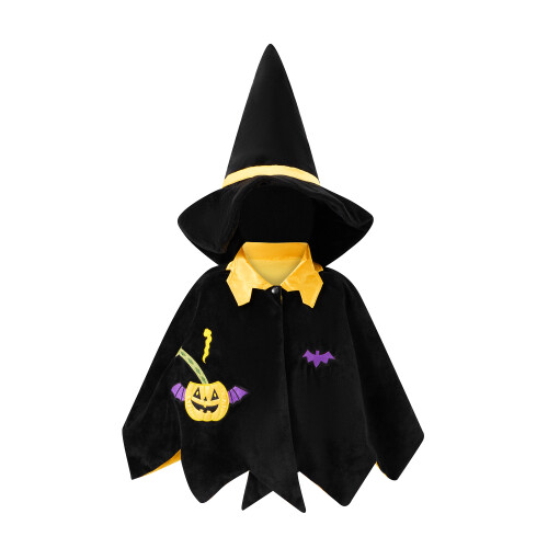 (2-3 Years, Black) Στολή Μάγισσας για Χάλογουιν Cosplay