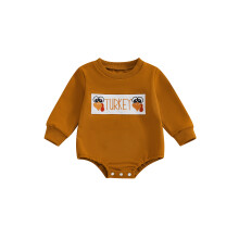 (12-18 Months, Coffee) Salopetă de Ziua salopetă nou-născuți.