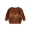 (5-6 Years, Brown) Halloween-Pullover für Kleinkinder grob gestrickt 1