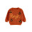 (5-6 Years, Orange) Halloween-Pullover für Kleinkinder grob gestrickt 1