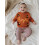 (5-6 Years, Orange) Halloween-Pullover für Kleinkinder grob gestrickt 6