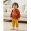 (5-6 Years, Orange) Halloween-Pullover für Kleinkinder grob gestrickt 4