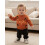 (5-6 Years, Orange) Halloween-Pullover für Kleinkinder grob gestrickt 8