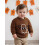 (4-5 Years, Brown) Πουλόβερ νήπια με Halloween, φθινόπωρο/χειμώνα 7
