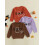 (4-5 Years, Brown) Πουλόβερ νήπια με Halloween, φθινόπωρο/χειμώνα 2
