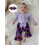 (6-12 Months, Purple) Set de 3 și bandă. 8