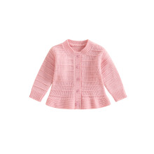 (6-12 Months, Pink) Πλεκτή ζακέτα νήπια, ρούχα, φθινοπωρινά.