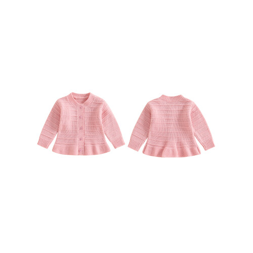 (12-18 Months, Pink) Πλεκτή ζακέτα νήπια, ρούχα, φθινοπωρινά. 1