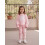 (6-12 Months, Pink) Conjunto de 2 para invierno. 4