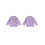 (12-18 Months, Purple) Μπλούζα ζώων με κουμπιά, άνοιξη/φθινόπωρο 2