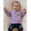 (12-18 Months, Purple) Μπλούζα ζώων με κουμπιά, άνοιξη/φθινόπωρο 7