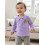 (12-18 Months, Purple) Μπλούζα ζώων με κουμπιά, άνοιξη/φθινόπωρο 6