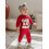 (0-3 Months, Red) Combinaison de Noël ou garçon 3