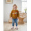 (3-4 Years, Brown) Φούτερ νήπια με μακριά μανίκια. 4