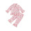 (18-24 Months, Pink) Σετ πιτζάμες για παντελόνι καρδιάς 1