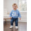 (18-24 Months, Sky Blue) Φθινοπωρινό πουλόβερ με για νήπια 7