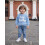 (18-24 Months, Sky Blue) Φθινοπωρινό πουλόβερ με για νήπια 6
