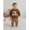 (2-3 Years, Brown) Φθινοπωρινό πουλόβερ με για νήπια 6