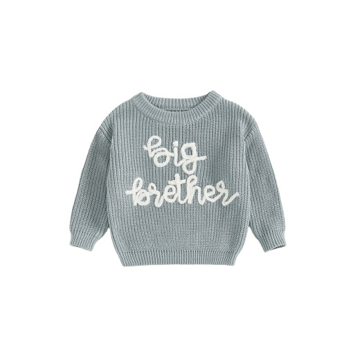 (18-24 Months, Gray) Φθινοπωρινό πουλόβερ με για νήπια