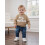 (18-24 Months, Khaki) Φθινοπωρινό πουλόβερ με για νήπια 5