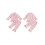 (18-24 Months, Pink) Σετ πιτζάμες για παντελόνι καρδιάς 2