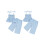 (9-12 Months, Sky Blue) Σετ καλοκαιρινών ρούχων 2 τεμάχια. 2