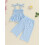 (9-12 Months, Sky Blue) Σετ καλοκαιρινών ρούχων 2 τεμάχια. 6