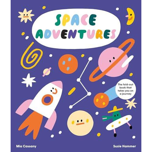 Space Adventures by Mia Cassany Hardcover Book