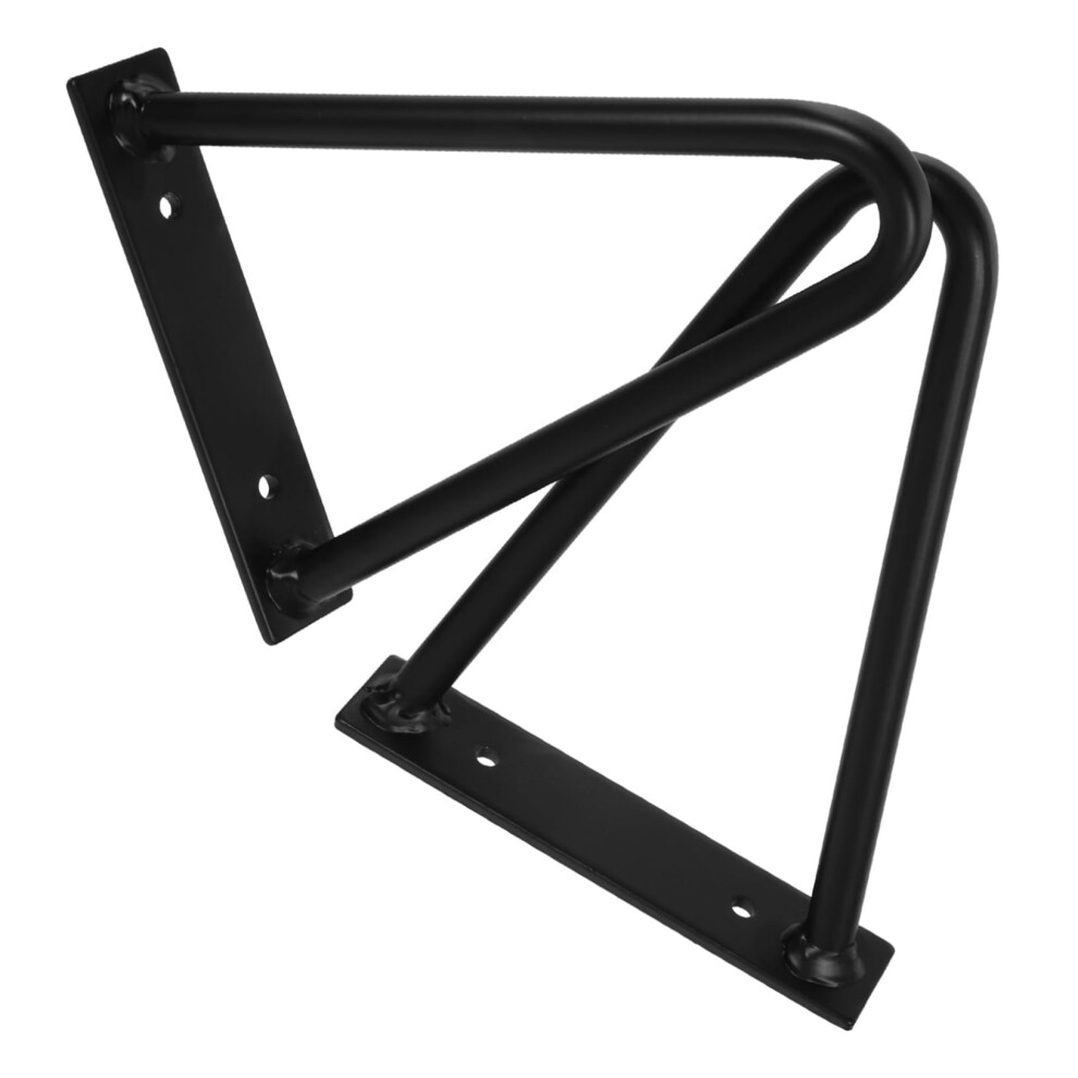 2Pcs Heavy Duty Hairpin Table Legs Durable Metal Construction For Tables Desks And Benches 9169991259741