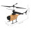 Remote Control Helicopter with 4K Camera, 80-100m Range, 3.7V 550mAh Battery, Earthy Yellow 2