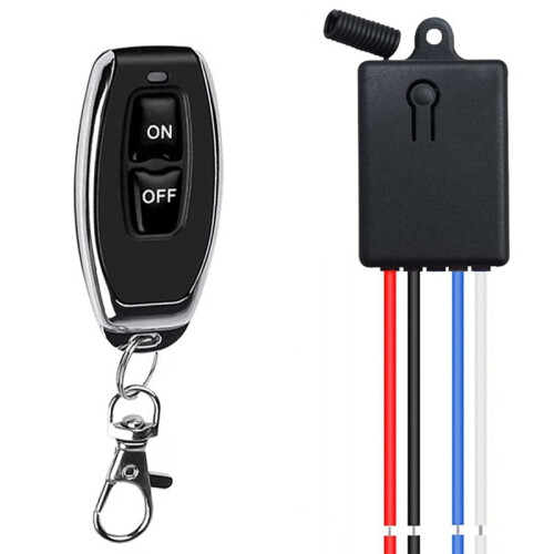 433MHz RF Wireless Relay ,  5-60V 10A Remote Control Transmitter Receiver for  Home Automation 1