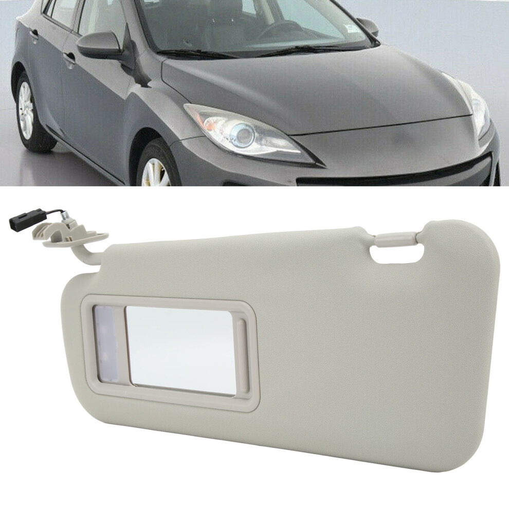 Mazda 3 Hatchback Driver Sun Visor 2010Â2013 Bbm2 69 320C 75 Durable Plastic 5051390297322