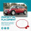 For Electric Car  J01 J05 Interior Sticker Display Screen Decoration Frame Central Control Screen Cute Ear Sticker 6