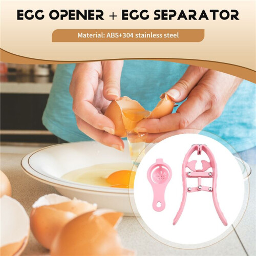 Egg Cracker Egg Opener Automatic Egg Cracker Simple Egg Shell Cutter Egg Shell Cutter Egg Separator Kitchen Gadgets D 1