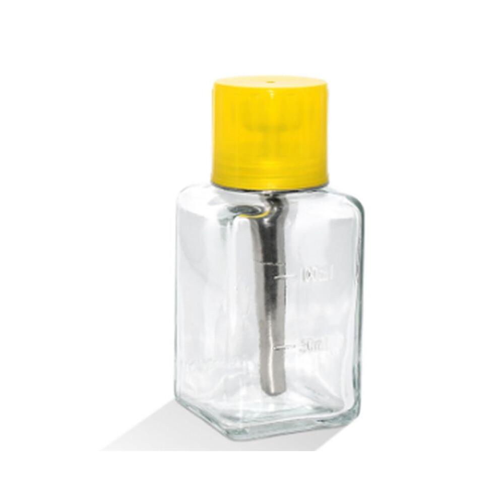 Push Down Out Water Glass Bottle, Thickened Alcohol Bottle, Water Solvent Bottle