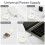 2Set 3D Printer LED Lamp Kit,for A1/A1mini/P1S/P1P/X1C LED Light 5V USB Powered,3 Color Temperature Adjustable 5