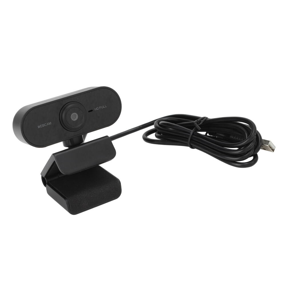 Usb 2.0 1080P Hd Webcam With Microphone For Online Classes And Live Streaming 3541390297498