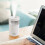 Compact USB Humidifier with Night Light, Desktop Atomizer for Home,Ultra-Quiet Operation Water Replenisher A 2