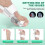 Bunion Corrector for Women  Toe, 1PCS Bunion Corrector, Adjustable with Non-Slip  Toe Separator Left Foot 3