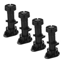 4pcs Heavy Duty Adjustable Furniture Legs for Cabinet Couch Chair Bed Frame Replacement